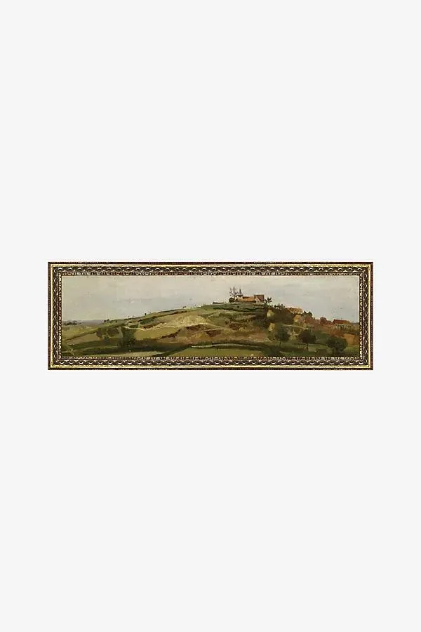 View of Lormes 1840 Wall Art