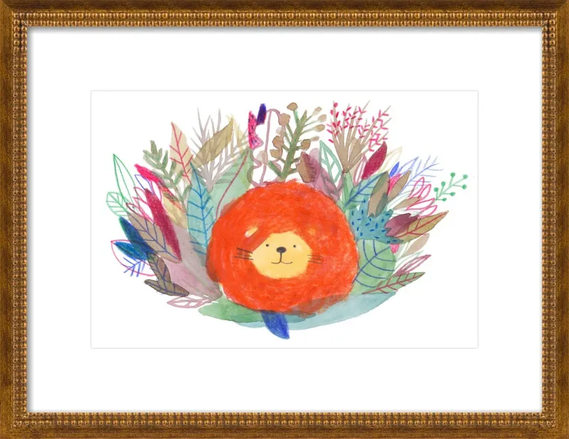 Lion by Marion Barraud for Artfully Walls