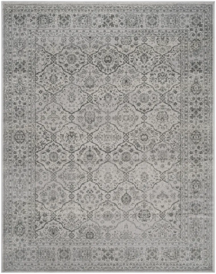 Arlo Home Woven Area Rug, CNG691G, Light Grey/Grey,  9' X 12'
