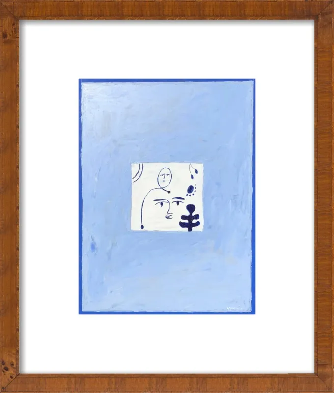 The Blues by Virginia Chamlee for Artfully Walls