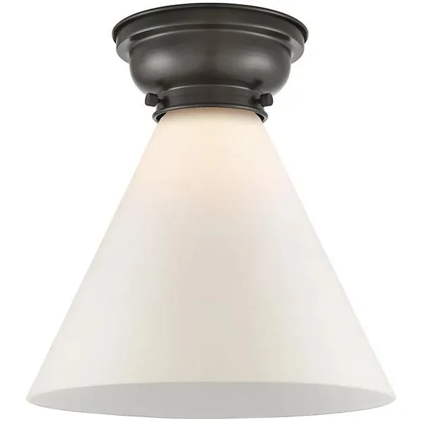 Zachary Glass Flushmount