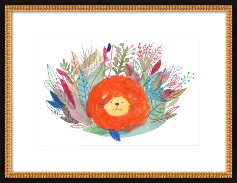 Lion by Marion Barraud for Artfully Walls