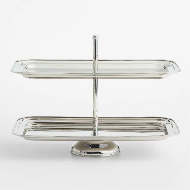 Easton Aperitivo 2-Tiered Serving Tower