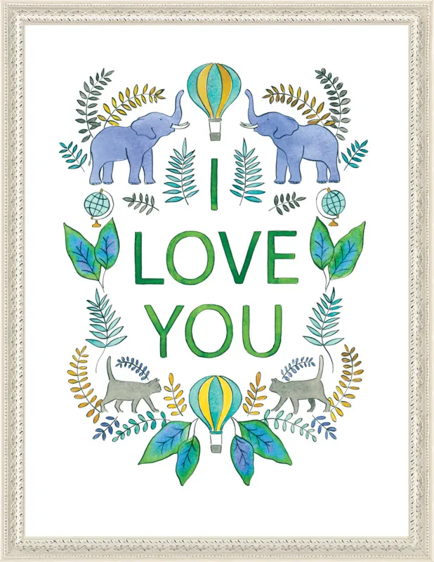I Love You by Rachel Rogers for Artfully Walls