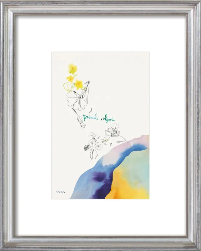 Primula Vulgaris by META WRABER for Artfully Walls