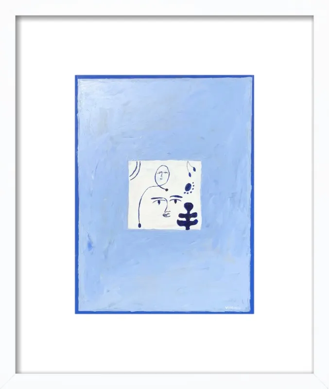 The Blues by Virginia Chamlee for Artfully Walls
