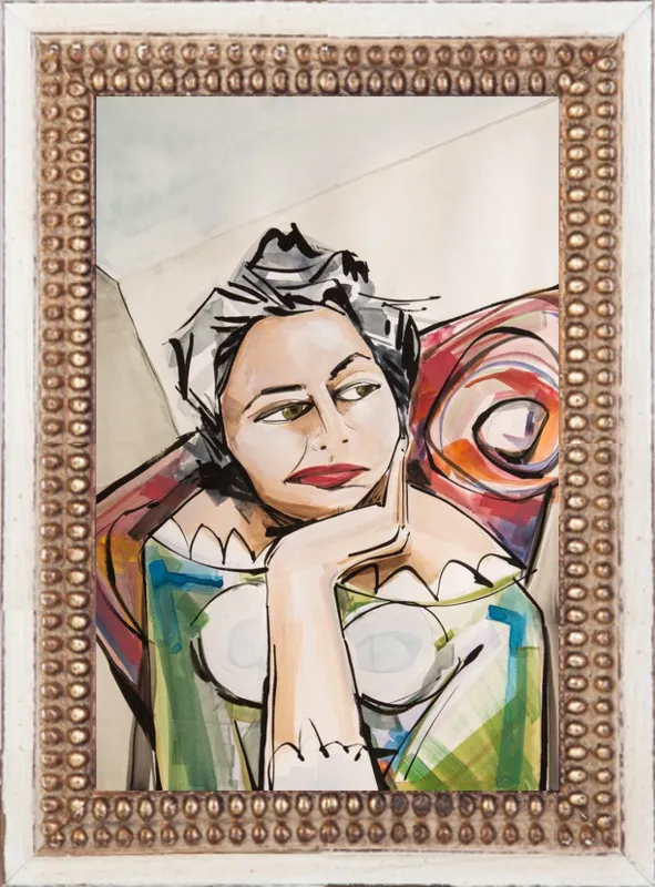 Ponder by Becky Aubry for Artfully Walls