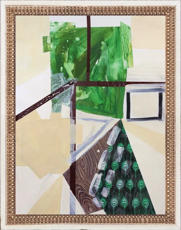 Abstract Study (trail map) by Pamela Staker for Artfully Walls