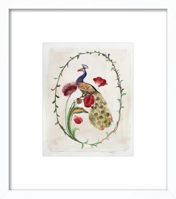Peacock by Ruti Shaashua for Artfully Walls