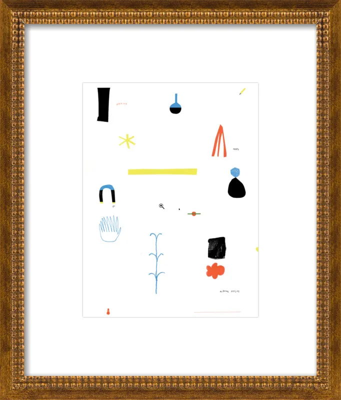 Working hard by playing around  by Agata Królak for Artfully Walls