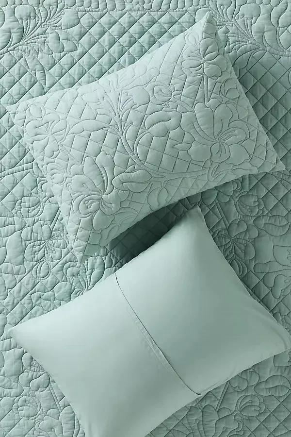 Peyton Cotton Embroidered Shams, Set of 2