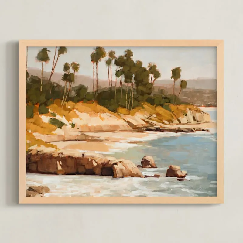 Sunlit Shores Limited Edition Fine Art Print