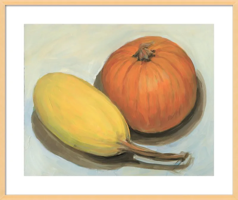 Pumpkin and Squash by Carrie Arnold for Artfully Walls