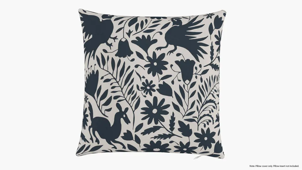 Throw Pillow Cover 16", Ink Frida, 16" x 16"