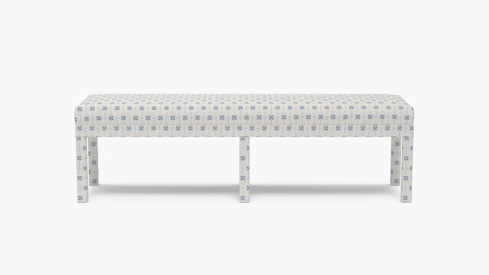 Parsons Bench, Delft Meadow Check