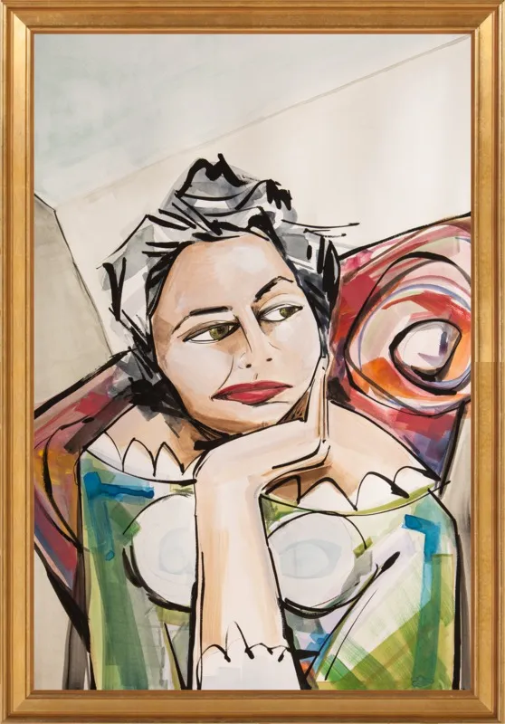 Ponder by Becky Aubry for Artfully Walls
