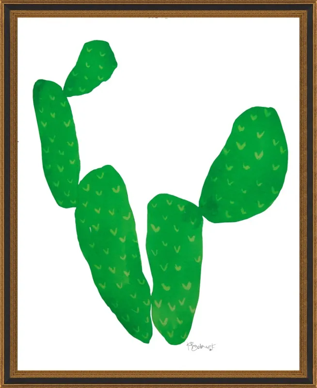 Green Cacti by Kate Roebuck for Artfully Walls