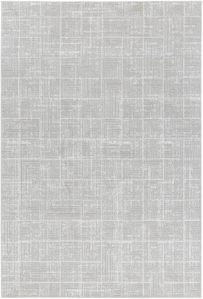 Nesta Beige Indoor 7'10" x 10' Machine Woven Rug