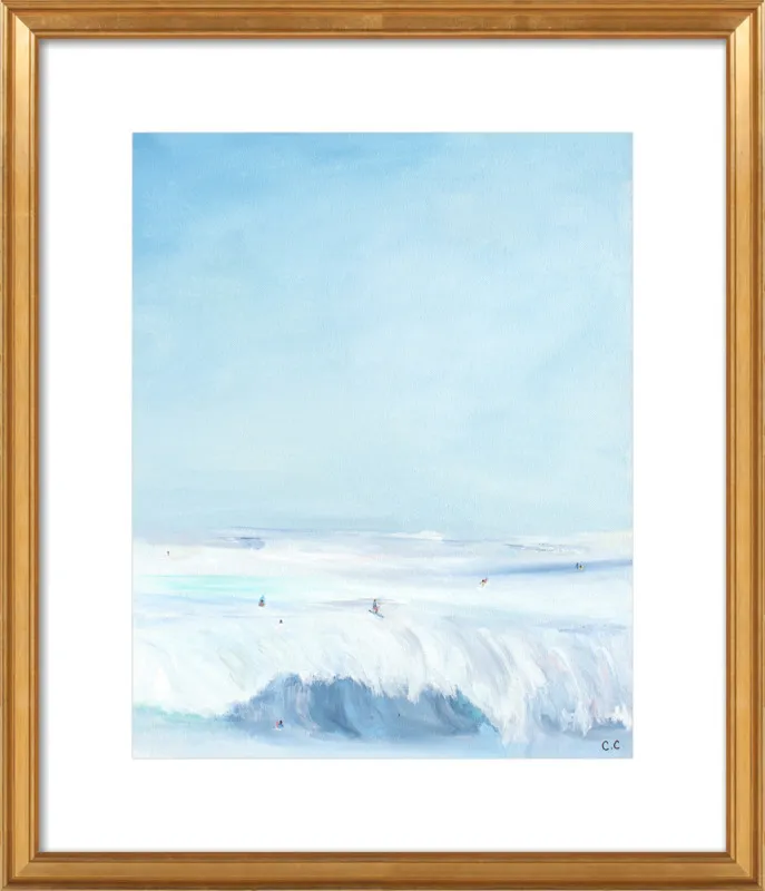 Wave Riders  by Caroline Chriss  for Artfully Walls