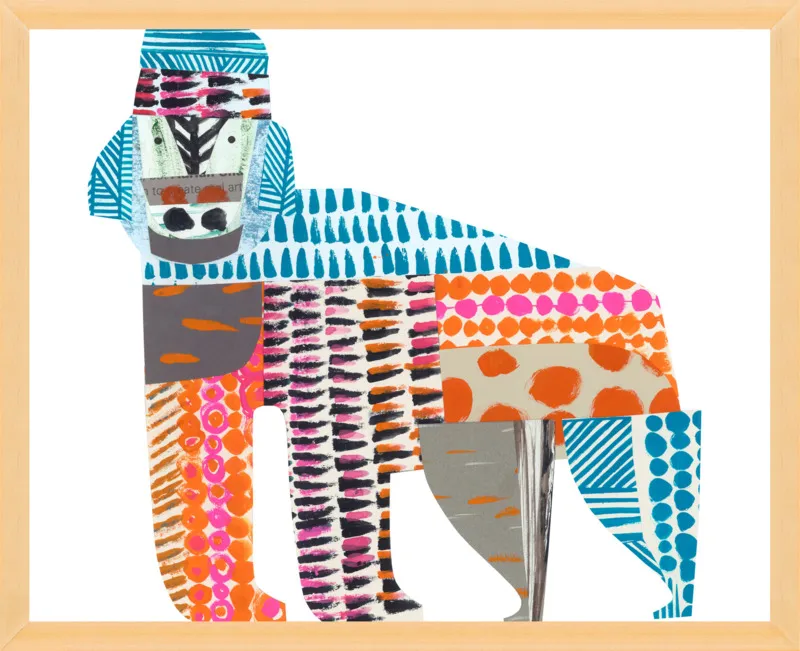gorilla by Clare Youngs for Artfully Walls
