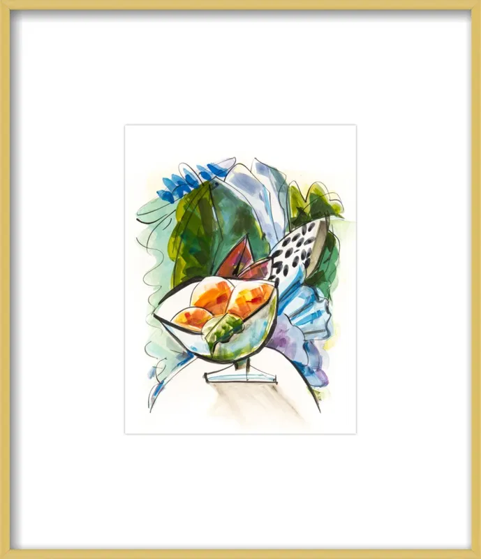 Still life with oranges by Becky Aubry for Artfully Walls