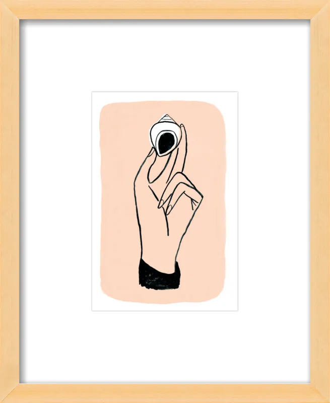 My Hand is My Face by Michael Doyle - Apartment On Belmont for Artfully Walls