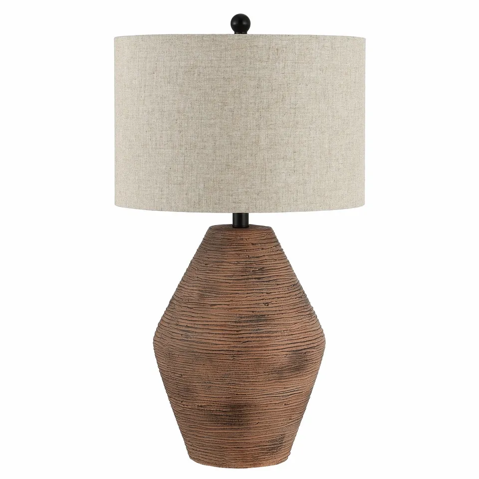 Detris 26.25" Table Lamp - Brown