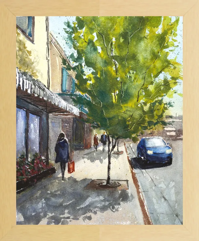 Shops in Laguna by Lauren Dusing for Artfully Walls