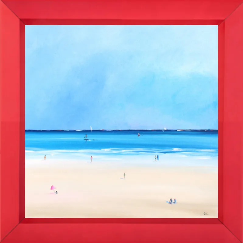 Smooth Ocean Sale by Caroline Chriss  for Artfully Walls