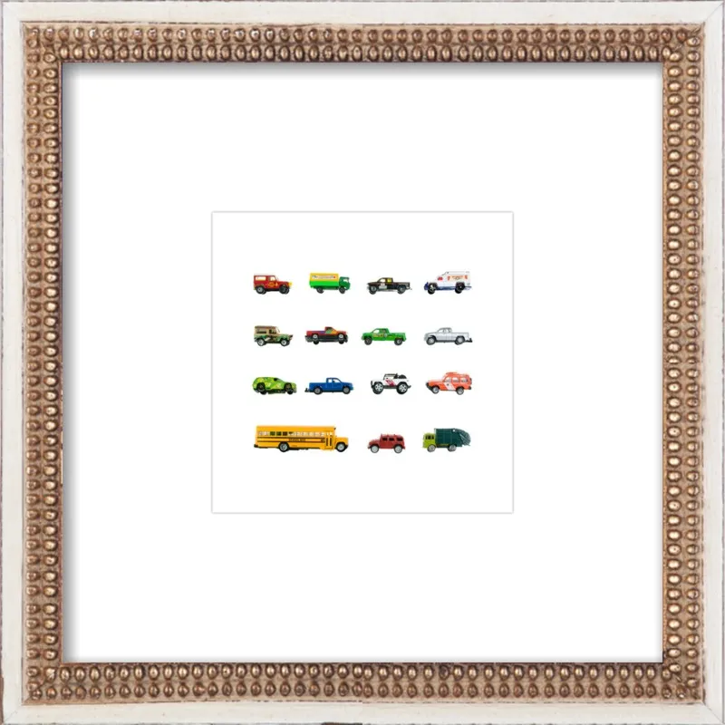 Vintage Toy Trucks by Jennifer Steen Booher for Artfully Walls