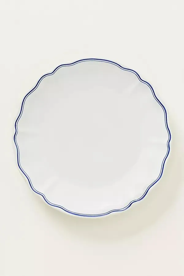 Vila Stoneware Dinner Plate, Set of 4