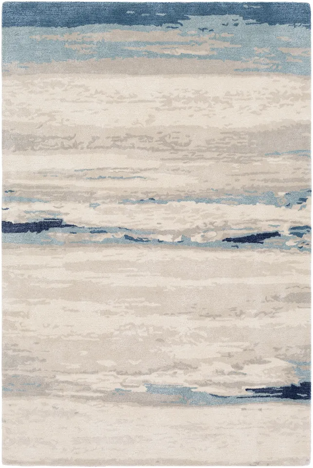 Kavita Beige Indoor 2' x 3' Handmade Rug