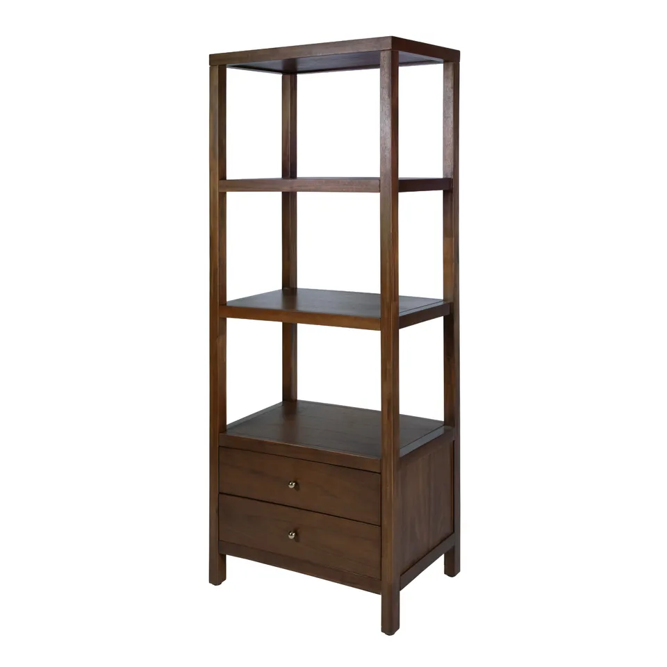 Nora Walnut Bookshelf