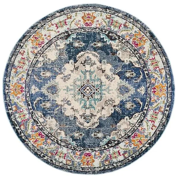 Montego Distressed Medallion Area Rug