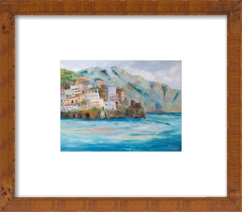 Amalfi Coast by Renee A Ortiz for Artfully Walls