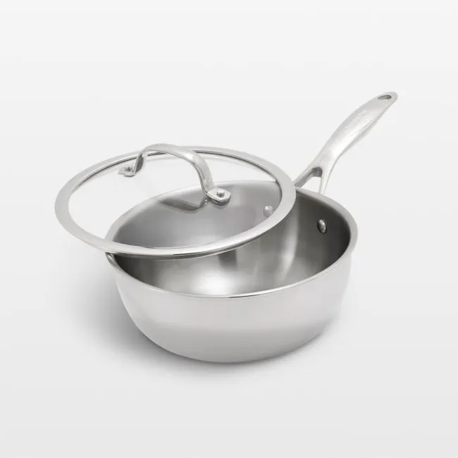 Greenpan ™ Valencia Pro Stainless Steel 2.5-Qt. Glass Covered Chef's Pan