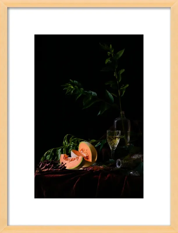 Cantaloupe by Dustin Halleck for Artfully Walls