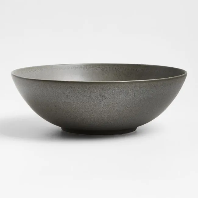 Craft Charcoal Grey Medium Stoneware Serving Bowl
