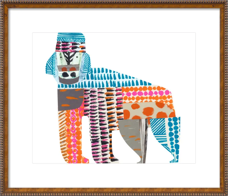 gorilla by Clare Youngs for Artfully Walls