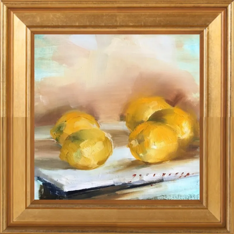 "Lemons" by Georgesse Gomez for Artfully Walls