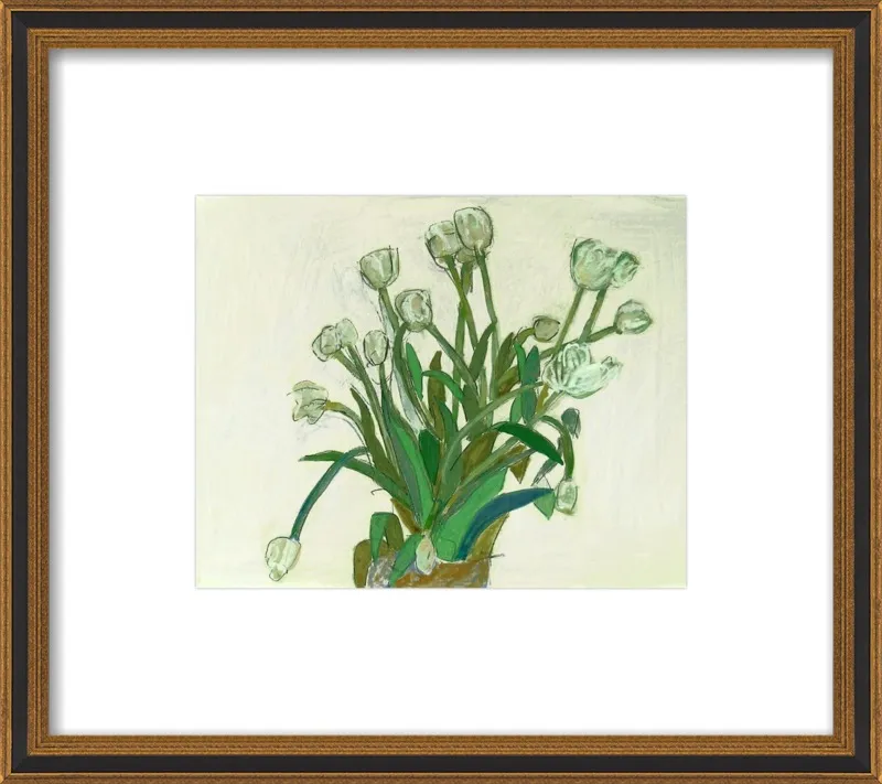 viridiflora tulip by Liz Innvar for Artfully Walls