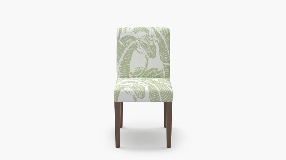 Signature Dining Chair, Sage Martinique® Encore, Walnut Square Tapered Leg