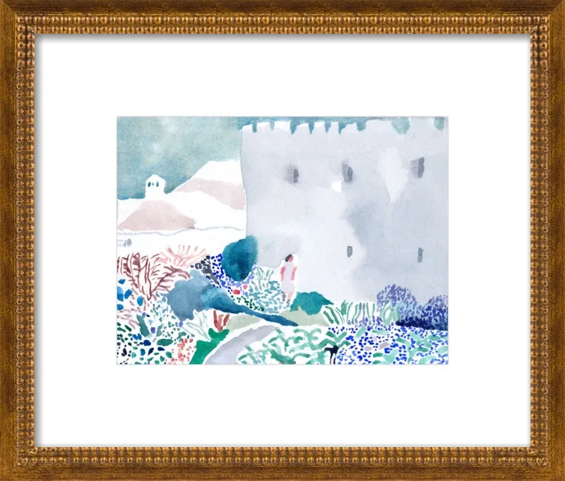 Castle Flowers by Charlotte Ager for Artfully Walls