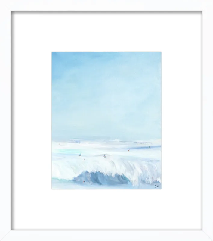 Wave Riders  by Caroline Chriss  for Artfully Walls