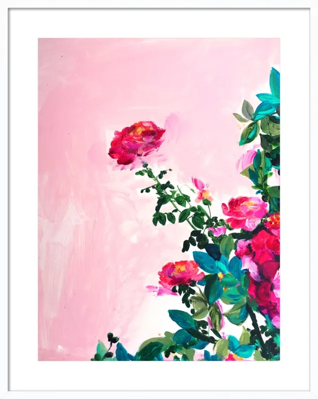 Rose Garden I by Christine Lindstrom for Artfully Walls