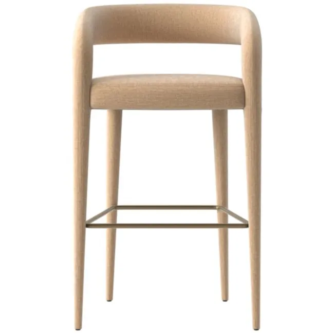 Lisette Bar Stool Coverlet Wheat