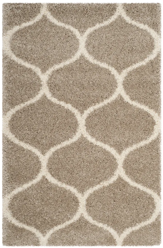 Arlo Home Woven Area Rug, SGH280S, Beige/Ivory,  4' X 6'