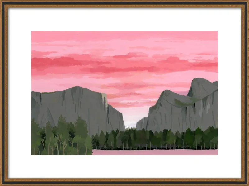 Dawn of Yosemite Park by Hiroyuki Izutsu for Artfully Walls