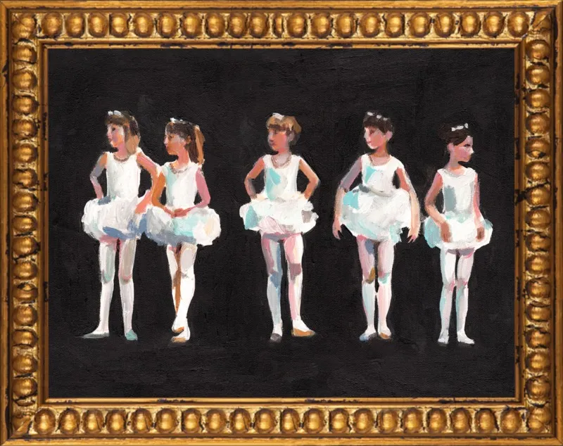Ballerinas by Tali Yalonetzki for Artfully Walls