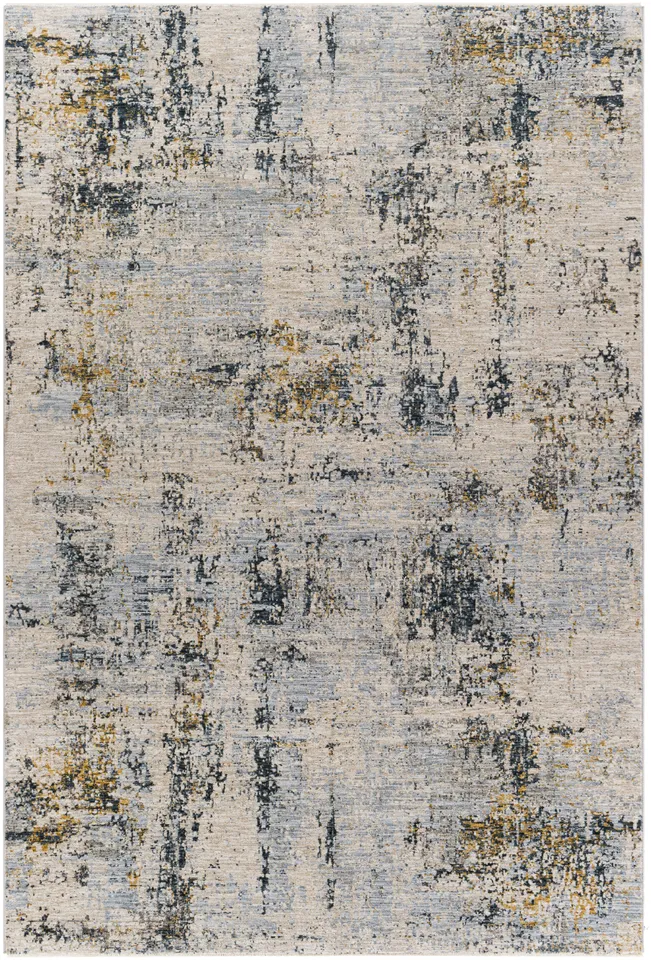 Laila Beige Indoor 2'7" x 3'11" Machine Woven Rug